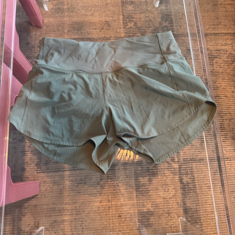 Lululemon Worn Once Speed Up High Rise 4”